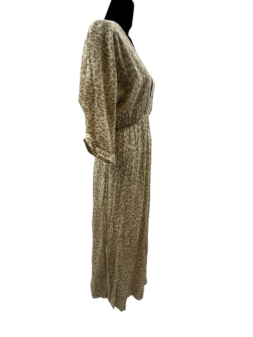 Girl and the Sun Verity Maxi Dress in Muted Leopard NWT size S - Picture 6 of 6